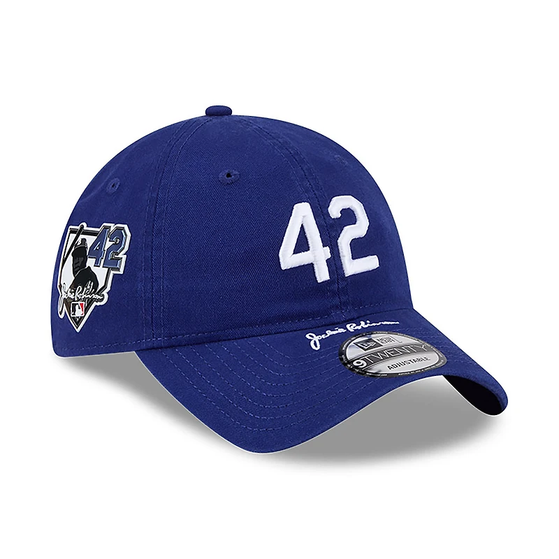 Youth New Era Royal Texas Rangers 2026 Jackie Robinson Day 9TWENTY Adjustable Hat