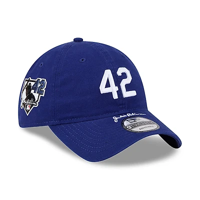 Youth New Era Royal Brooklyn Dodgers 2026 Jackie Robinson Day 9TWENTY Adjustable Hat
