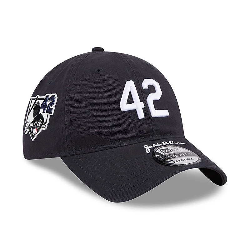 Youth New Era Navy Atlanta Braves 2026 Jackie Robinson Day 9TWENTY Adjustable Hat