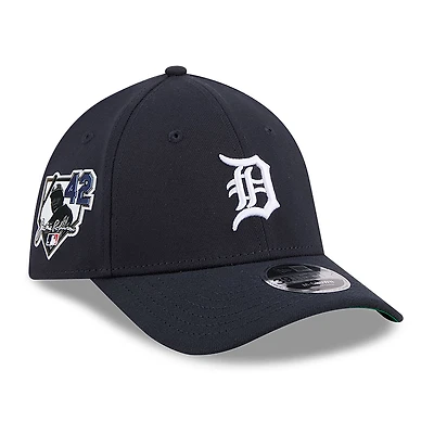 Men's New Era Navy Detroit Tigers 2026 Jackie Robinson Day 39THIRTY M-Crown Flex Hat
