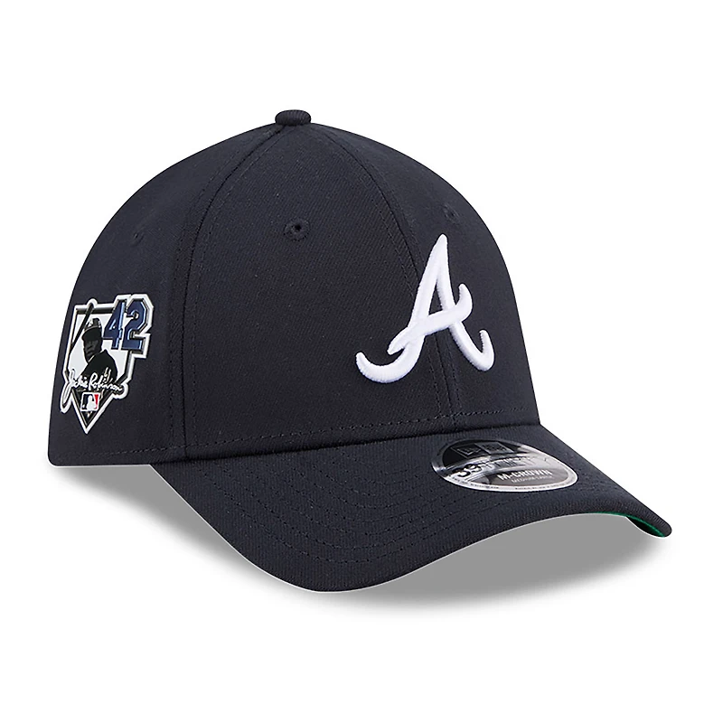 Men's New Era Navy Atlanta Braves 2026 Jackie Robinson Day 39THIRTY M-Crown Flex Hat