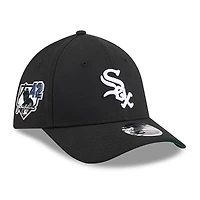 Men's New Era Black Chicago White Sox 2026 Jackie Robinson Day 39THIRTY M-Crown Flex Hat
