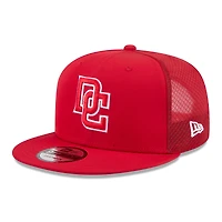 Men's New Era Red Washington Nationals 2026 Batting Practice 9FIFTY Snapback Hat