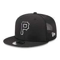 Men's New Era Black Pittsburgh Pirates 2026 Batting Practice 9FIFTY Snapback Hat