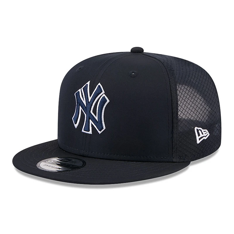Men's New Era Navy New York Yankees 2026 Batting Practice 9FIFTY Snapback Hat