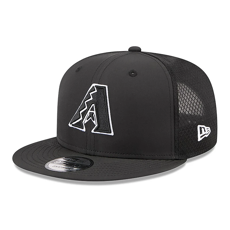 Men's New Era Black Arizona Diamondbacks 2026 Batting Practice 9FIFTY Snapback Hat