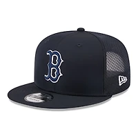 Men's New Era Navy Boston Red Sox 2026 Batting Practice 9FIFTY Snapback Hat