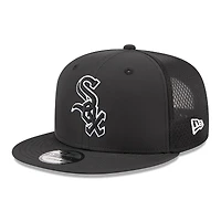 Men's New Era Black Chicago White Sox 2026 Batting Practice 9FIFTY Snapback Hat