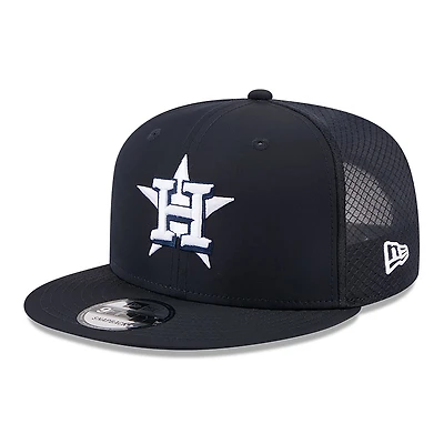 Men's New Era Navy Houston Astros 2026 Batting Practice 9FIFTY Snapback Hat