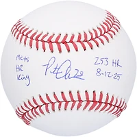 Pete Alonso New York Mets Autographed Baseball with Multiple Inscriptions - Limited Edition of 50