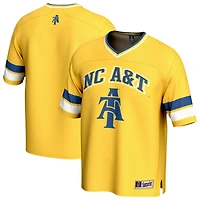 Unisex GameDay Greats Gold North Carolina A&T Aggies Lightweight Football Fashion Jersey