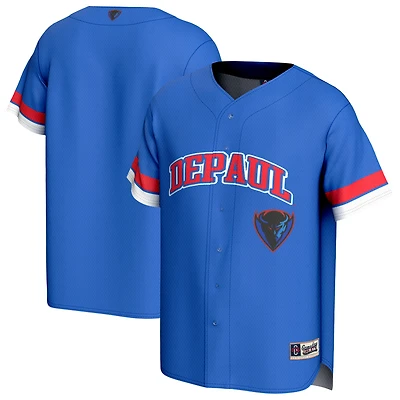 Youth GameDay Greats Royal DePaul Blue Demons Lightweight Baseball Fashion Jersey