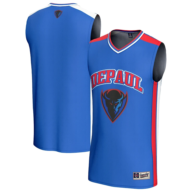 Youth GameDay Greats Royal DePaul Blue Demons Lightweight Basketball Fashion Jersey
