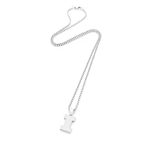 FanDrip Illinois Fighting Illini 24" Stainless Steel Pendant Necklace