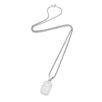 FanDrip West Virginia Mountaineers 24" Stainless Steel Pendant Necklace