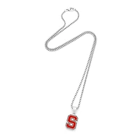 FanDrip Syracuse Orange 24" Stainless Steel Pendant Necklace