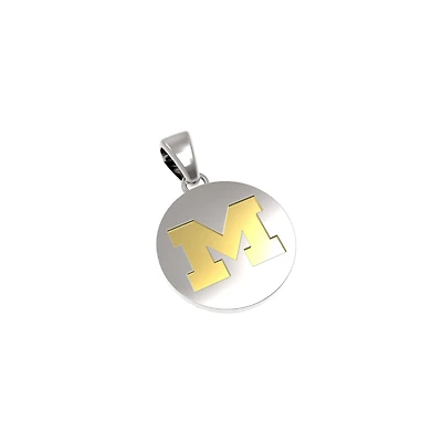 FanDrip Michigan Wolverines 24" Stainless Steel Pendant Necklace