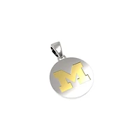 FanDrip Michigan Wolverines 24" Stainless Steel Pendant Necklace