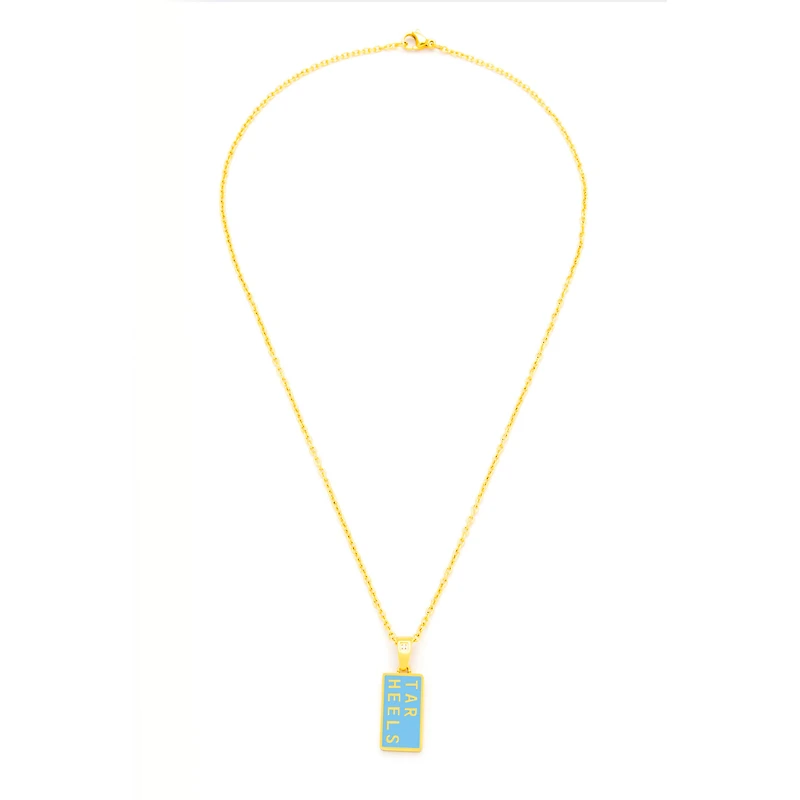 FanDrip North Carolina Tar Heels 17" Pendant Necklace