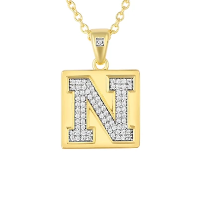 FanDrip Nebraska Huskers Pendant Necklace with 18" Chain