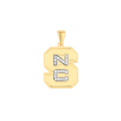 FanDrip NC State Wolfpack Pendant Necklace with 18" Chain