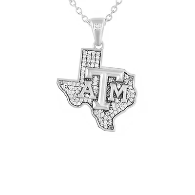 FanDrip Texas A&M Aggies Pendant Necklace with 18" Chain