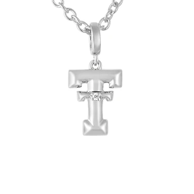 FanDrip Texas Tech Red Raiders Pendant Necklace with 18" Chain
