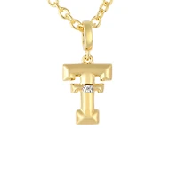 FanDrip Texas Tech Red Raiders Pendant Necklace with 18" Chain