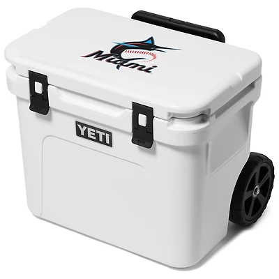YETI Miami Marlins Roadie 32 Wheeled Cooler