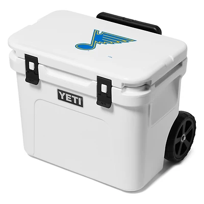 YETI St. Louis Blues Roadie 32 Wheeled Cooler