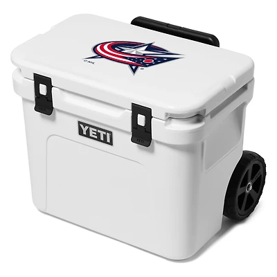 YETI Columbus Blue Jackets Roadie 32 Wheeled Cooler
