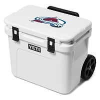 YETI Colorado Avalanche Roadie 32 Wheeled Cooler