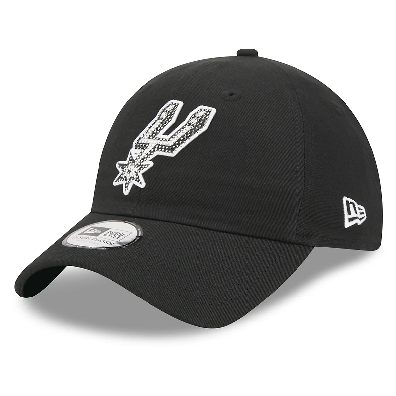 Men's New Era Black San Antonio Spurs 2026 NBA Draft Casual Classic Adjustable Hat