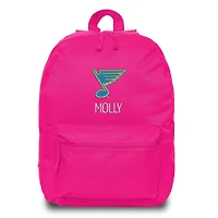 Chad & Jake St. Louis Blues Primary Personalized Backpack