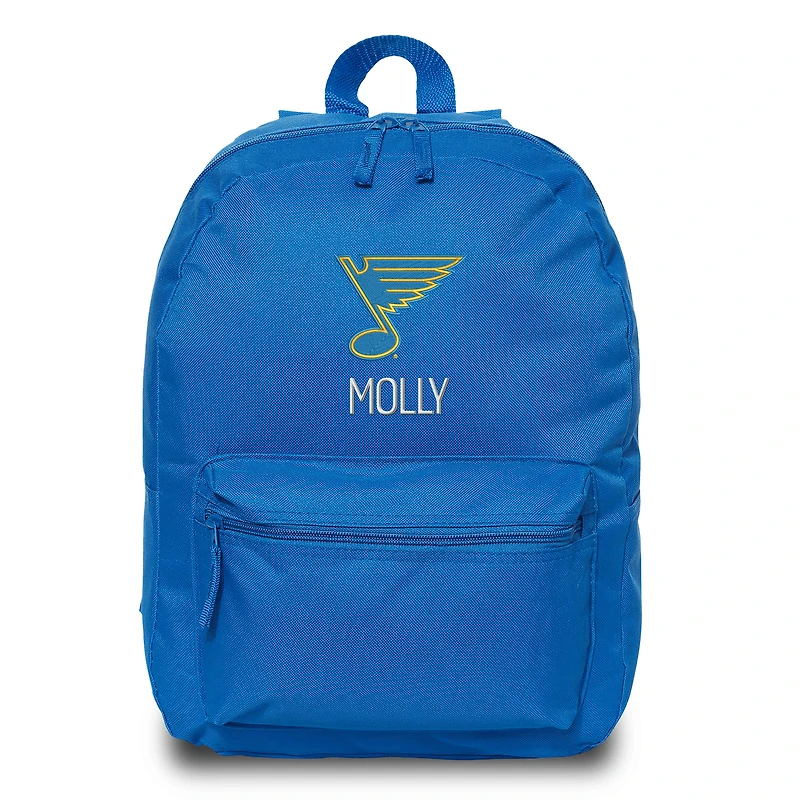 Chad & Jake Royal St. Louis Blues Primary Personalized Backpack