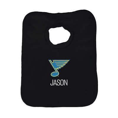 Infant Chad & Jake St. Louis Blues Primary Personalized Bib