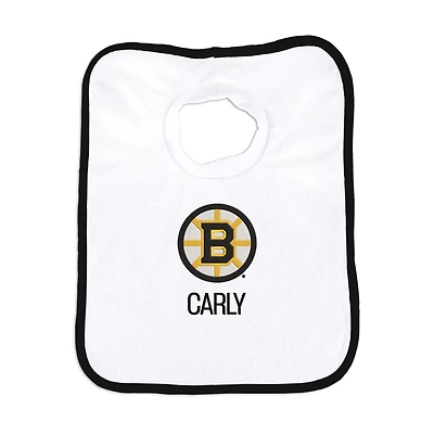 Infant Chad & Jake Boston Bruins Primary Personalized Bib
