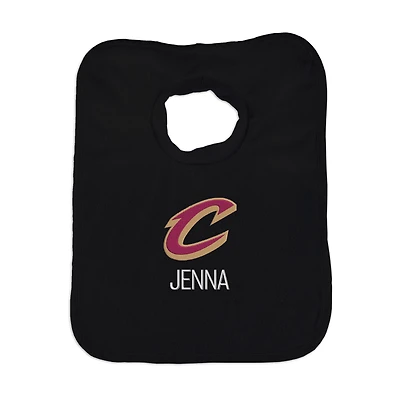 Infant Chad & Jake Cleveland Cavaliers Primary Personalized Bib
