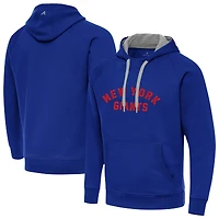 Men's Antigua  Royal New York Giants Victory Hoodie