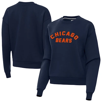 Women's Antigua Navy Chicago Bears Victory Sweatshirt