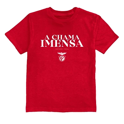 Youth Vive La Fete Red Benfica A Chama Imensa Desde 1904 T-Shirt