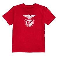 Youth Vive La Fete Red Benfica Color Badge T-Shirt