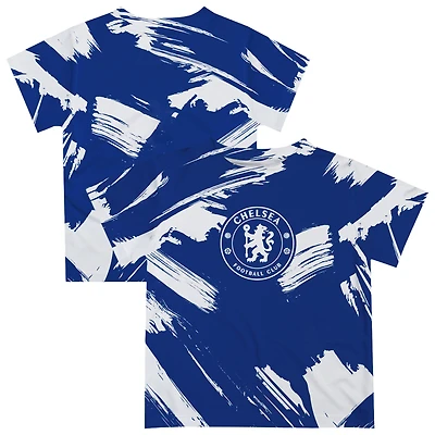 Toddler Vive La Fete Blue Chelsea Paint Brush T-Shirt
