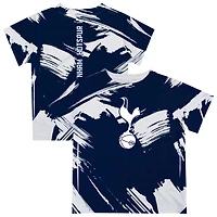 Youth Vive La Fete Navy Tottenham Hotspur Paint Brush T-Shirt