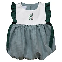 Girls Infant Vive La Fete  Green Mexico National Team Gingham Bubble Dress