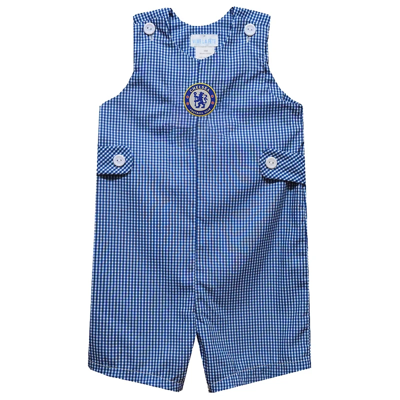 Infant Vive La Fete Royal Chelsea Gingham Jon Romper