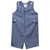 Infant Vive La Fete  Navy Tottenham Hotspur Gingham Jon Romper