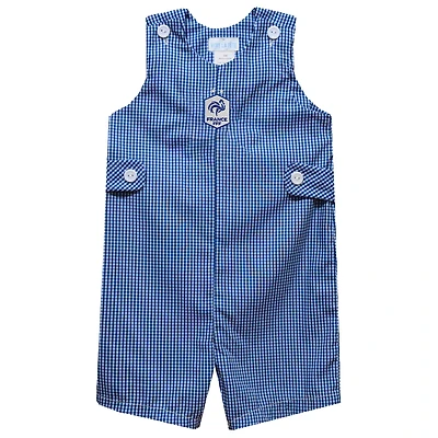 Toddler Vive La Fete  Royal France National Team Gingham Jon Jon Romper
