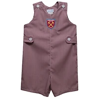 Toddler Vive La Fete  Maroon West Ham United Gingham Jon Romper