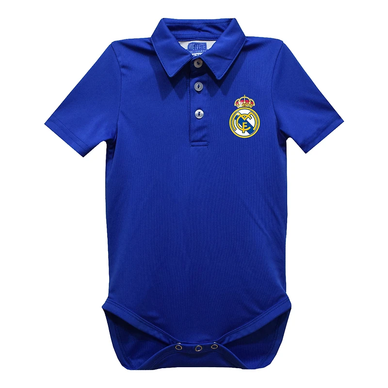 Infant Vive La Fete  Royal Real Madrid Polo Bodysuit